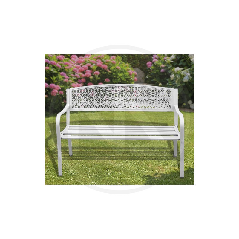 STEEL BENCH "DOTHAN" PAPILLON