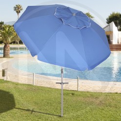 BEACH UMBRELLA POLY BLU' Ø 220 MM. PAPILLON