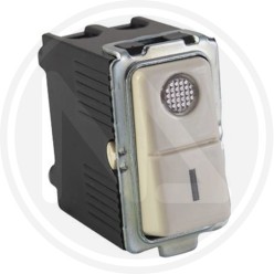 INTERRUTTORE BIPOLARE luminoso LINEA MAGIC "BASIC" MAURER