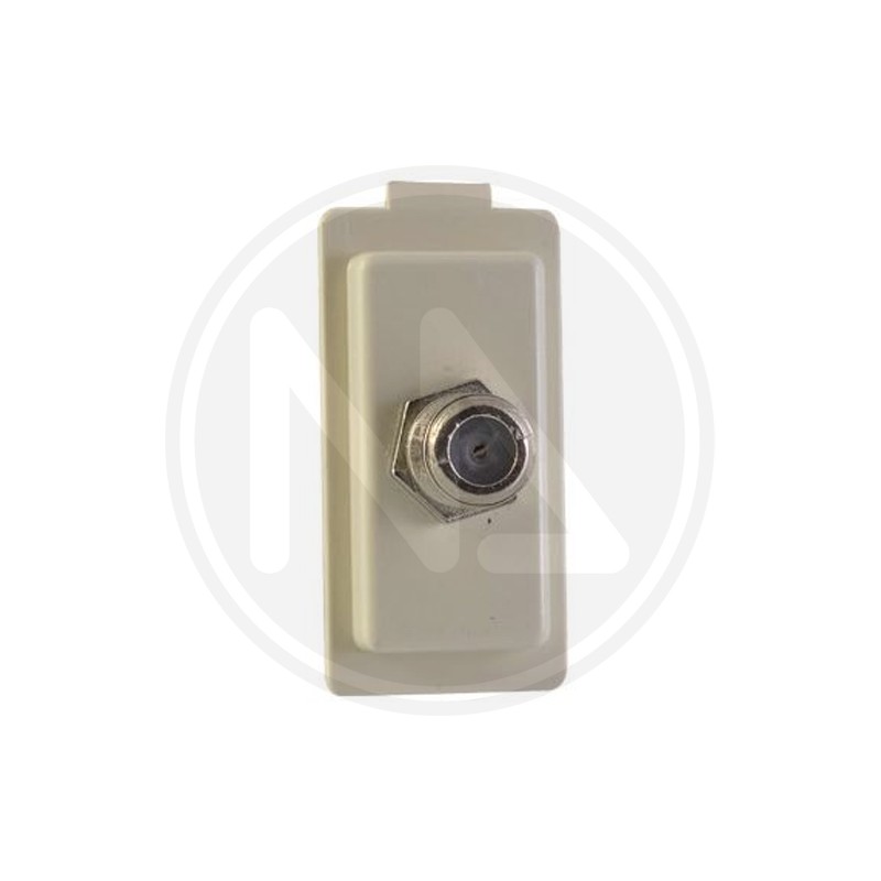 COAXIAL SAT-TV SOCKET F TYPE MAGIC LINE "BASIC" MAURER