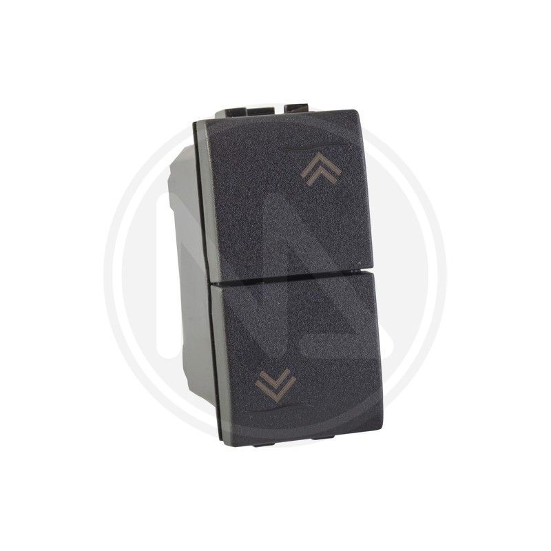 DUAL PUSH BUTTON FOR ROLLER SHUTTER LIVING LINE "PLUS" maurer
