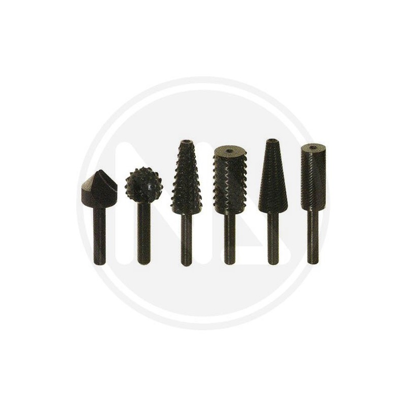 Rotary  rasps  in set 6 pcs poggi
