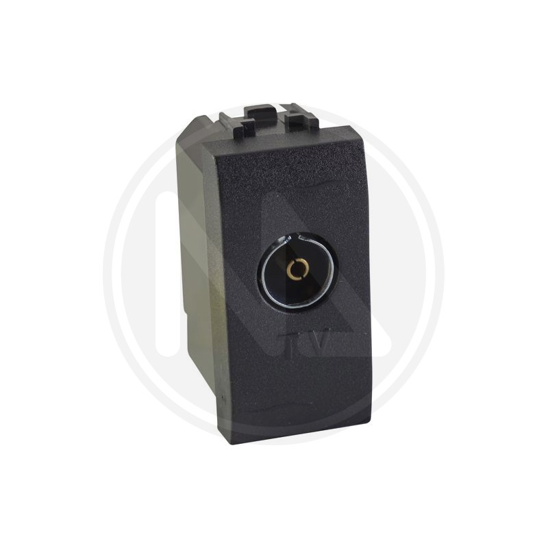 COAXIAL TV SOCKET LIVING LINE "PLUS" maurer