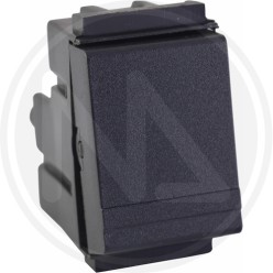 PULSANTE CAMPANELLO UNIPOLARE LINEA LIVING "STANDARD" maurer