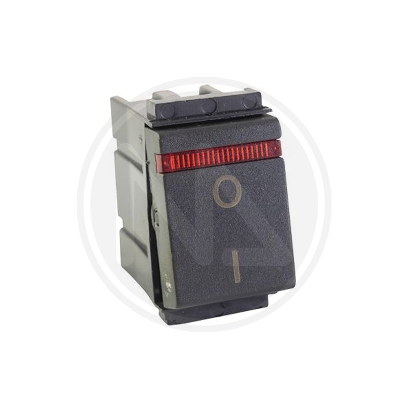 DOUBLE POLE ONE WAY SWITCHES with light LIVING LINE "STANDARD" MAURER