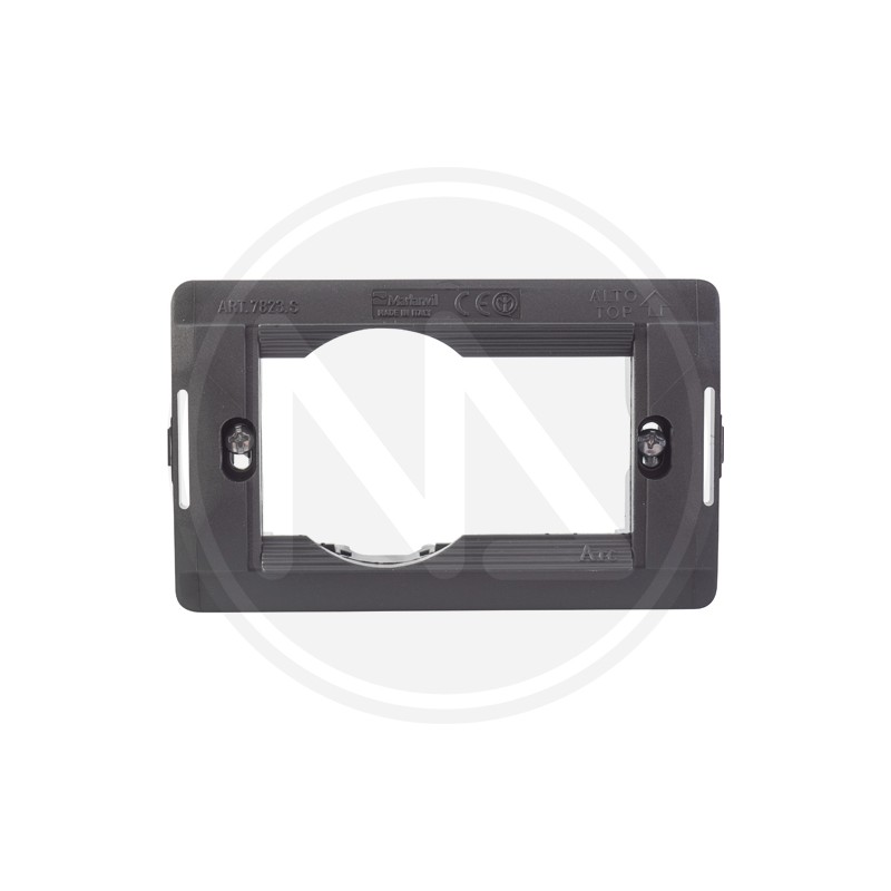 SUPPORT SWITCH COVER STANDARD LINE LIVING "STANDARD" SCHUKO+3T maurer