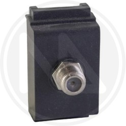 coaxial socket sat/tv f tipe living line "standard" MAURER