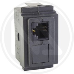 telephone jack socket living line "standard" MAURER