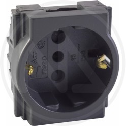 SAFETY SOCKET SCHUKO LIVING LINE "STANDARD" maurer