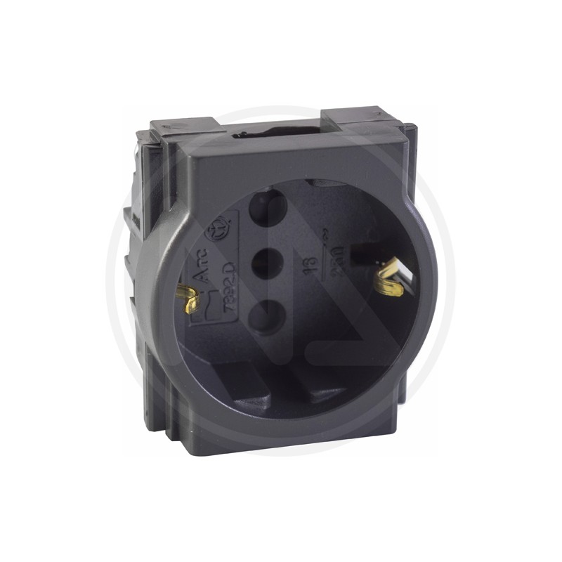 SAFETY SOCKET SCHUKO LIVING LINE "STANDARD" maurer
