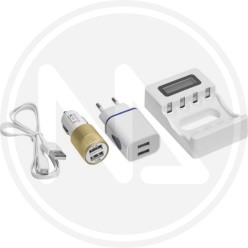 portable  battery charger for rechargeable batteries maurer