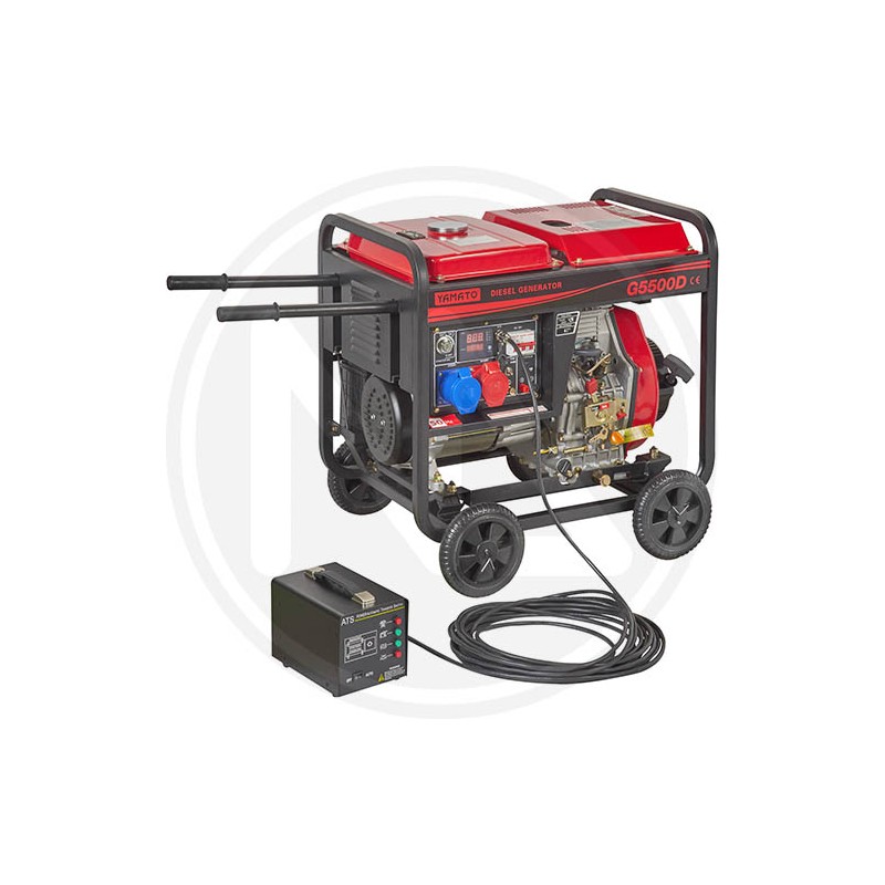 DIESEL MOTOR GENERATOR WITH ELECTRIC START "G-5500D" YAMATO