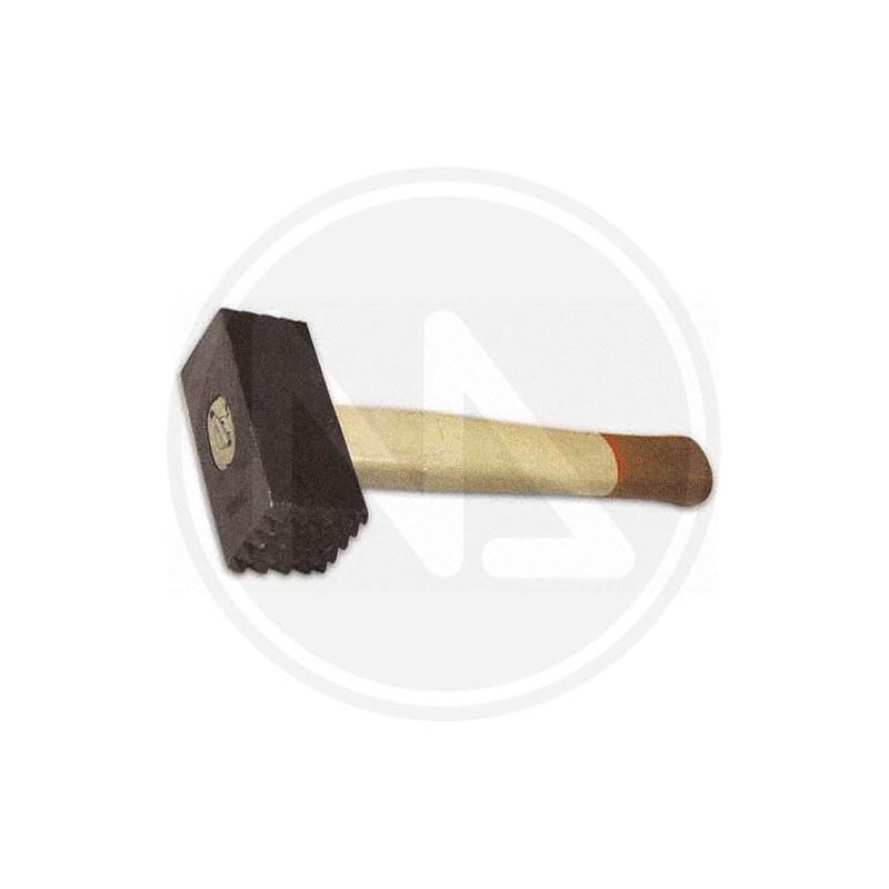 double headed bush hammer wooden handle