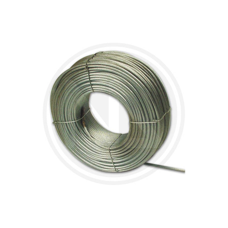 galvanized steel anti-revolving cable 100 MT.