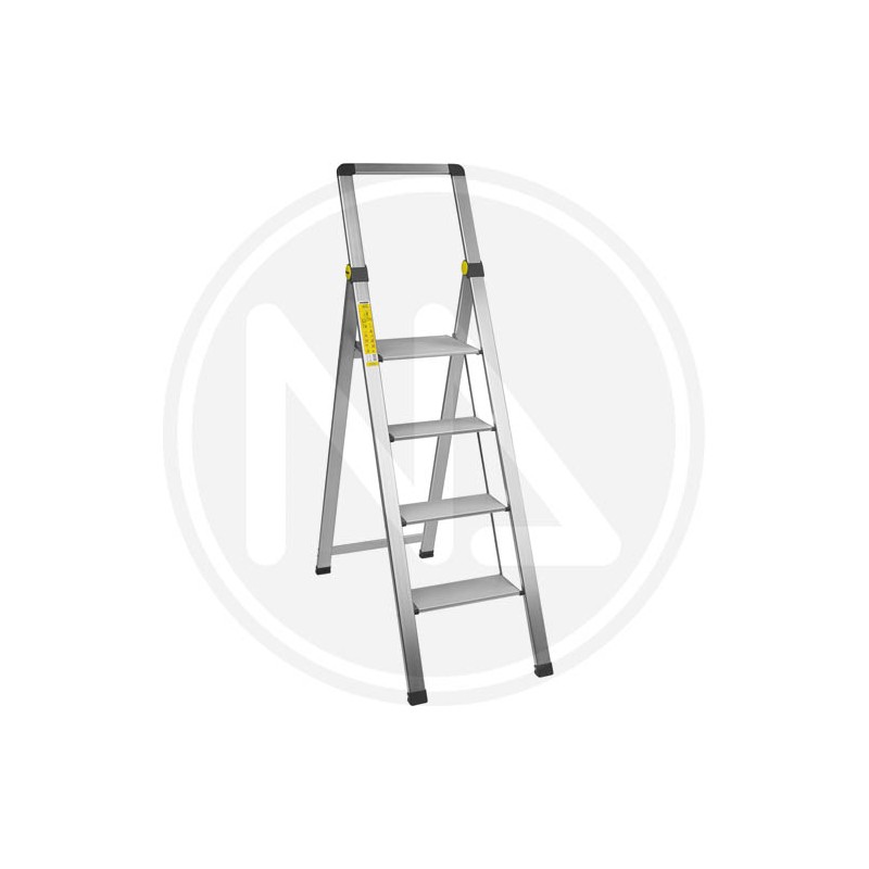 ALUMINIUM STOOL "SLIM STEP ALU 4" MAURER