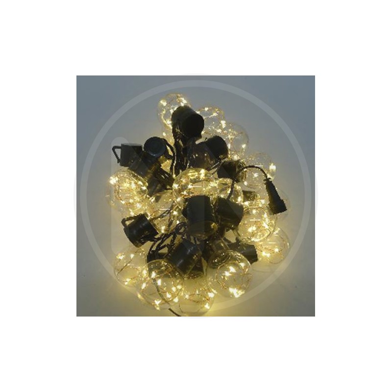 LIGHTS 20 MICRO LED GLOBO DECORATED INTERIOR / EXTERIOR MAURER