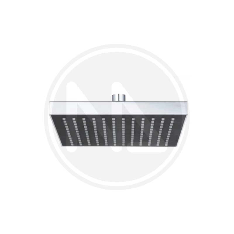 stainless steel SQUARE Shower head with adjustable JOINT maurer