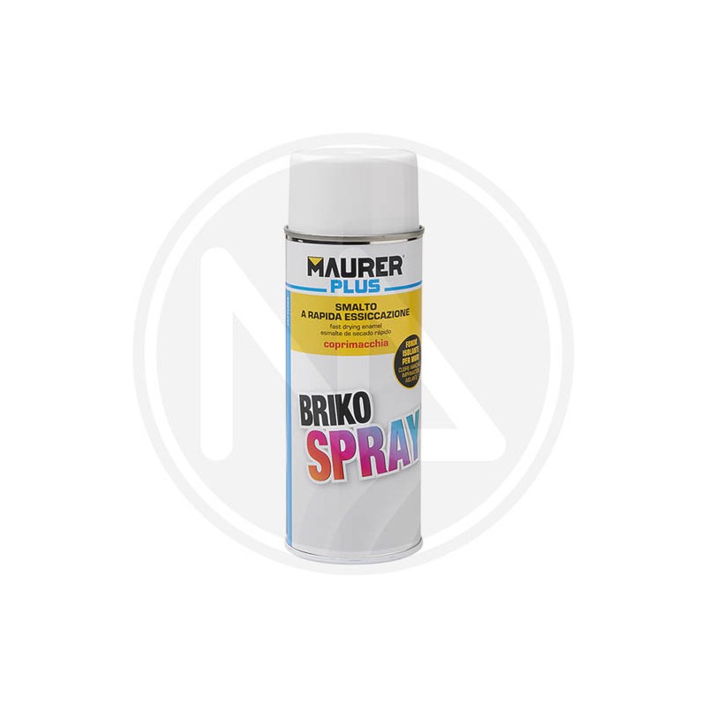 briko spray 400 ml. maurer PLUS "fondo isolante coprimacchia"