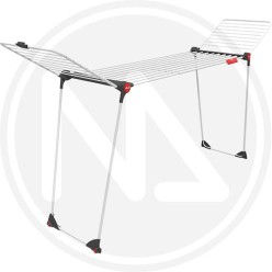extensible steel clothes horse "INFINITY FLEX'" VILEDA