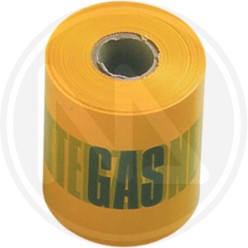 NASTRO SEGNALETICO per GAS in PVC