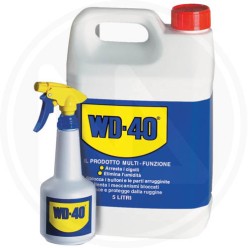 SBLOCCANTE lubrificante LIQUIDO "WD 40 5 lt." IN LATTINA