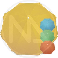 beach umbrella with one colour Ø 180 PAPILLON
