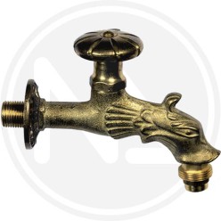 faucet for fountains "dragone" papillon