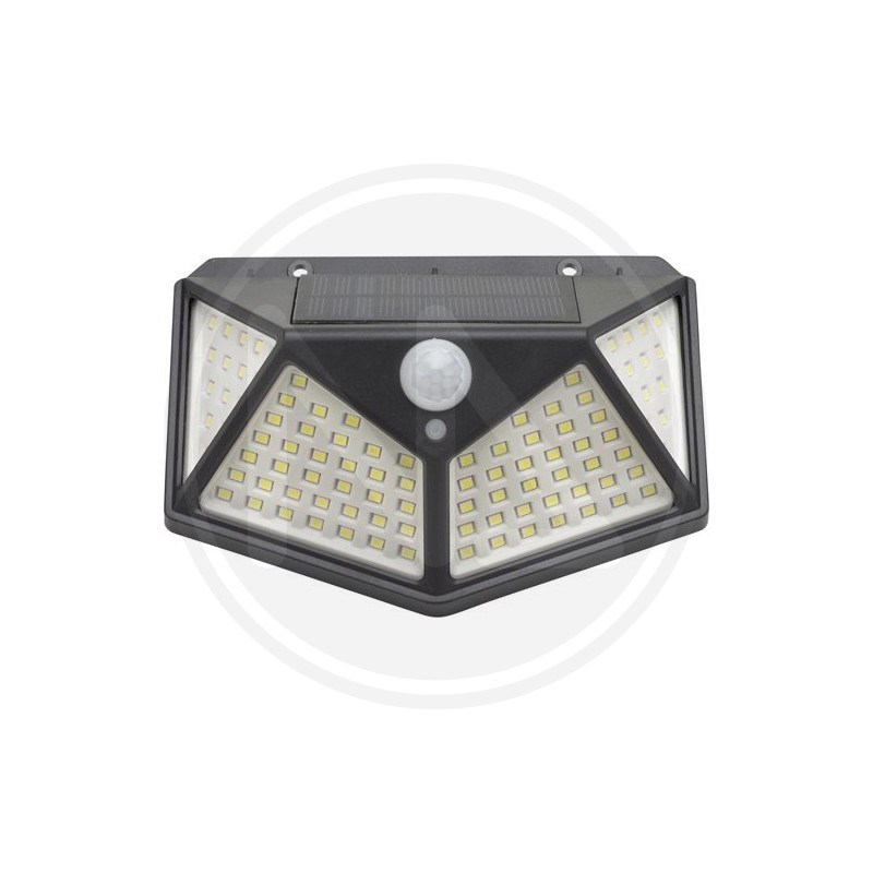 SOLAR LAMP with CREPUSCULAR SENSOR / movement 100 led MAURER