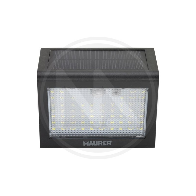 SOLAR LAMP with CREPUSCULAR SENSOR / movement 60 led MAURER