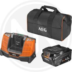 BATTERY KIT + BATTERY CHARGER "SETL1840SHD" AEG
