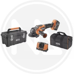 SMERIGLIATRICE a BATTERIA LITIO "BEWS 18-115BLPX2" AEG