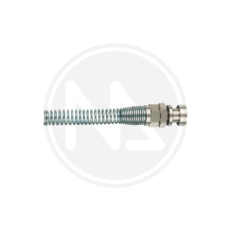 bayonet with spring air compressed