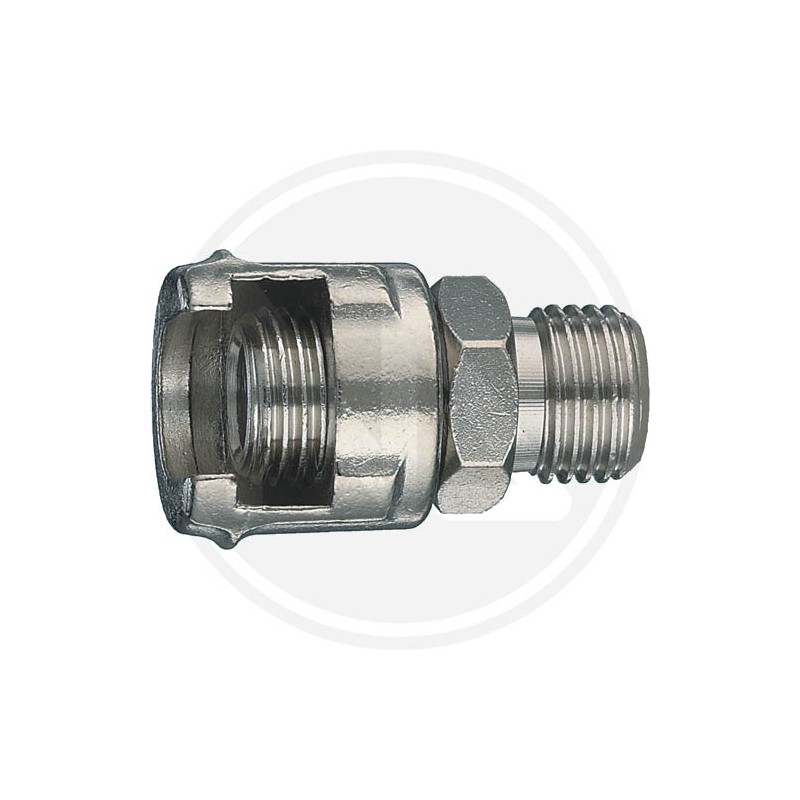 FITTING WITH MILLED NUT AIR COMPRESSED