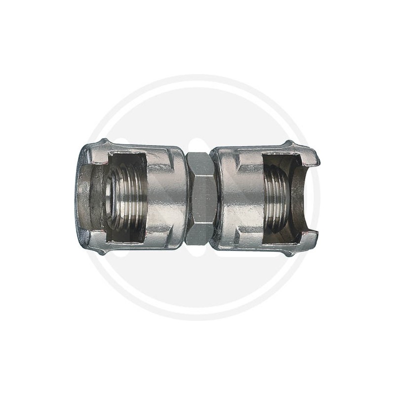 DOUBLE NIPPLE WITH 2 MILLED NUTS AIR COMPRESSED