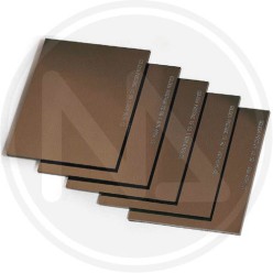 green glass golden surface for welding masks sacit