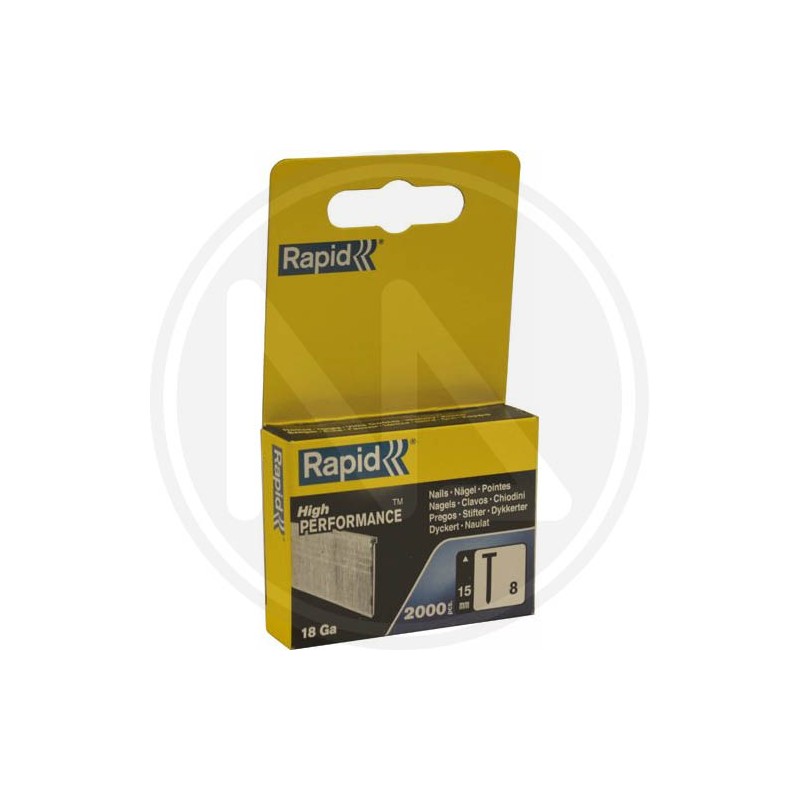 NAILS FOR MECHANICAL STAPLER GUN "SR 8/2M" RAPID
