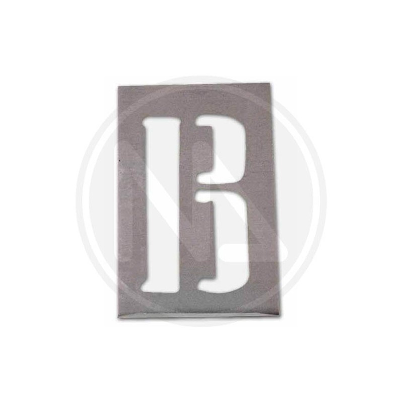 open work mould letter in sets