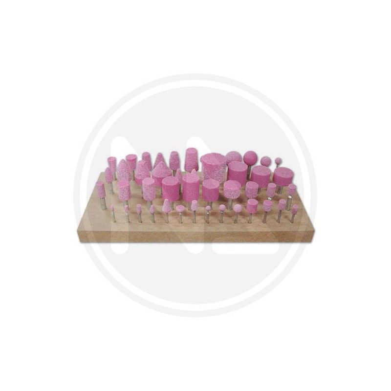 MOLE abrasive con gambo assortite 45 pz. poggi