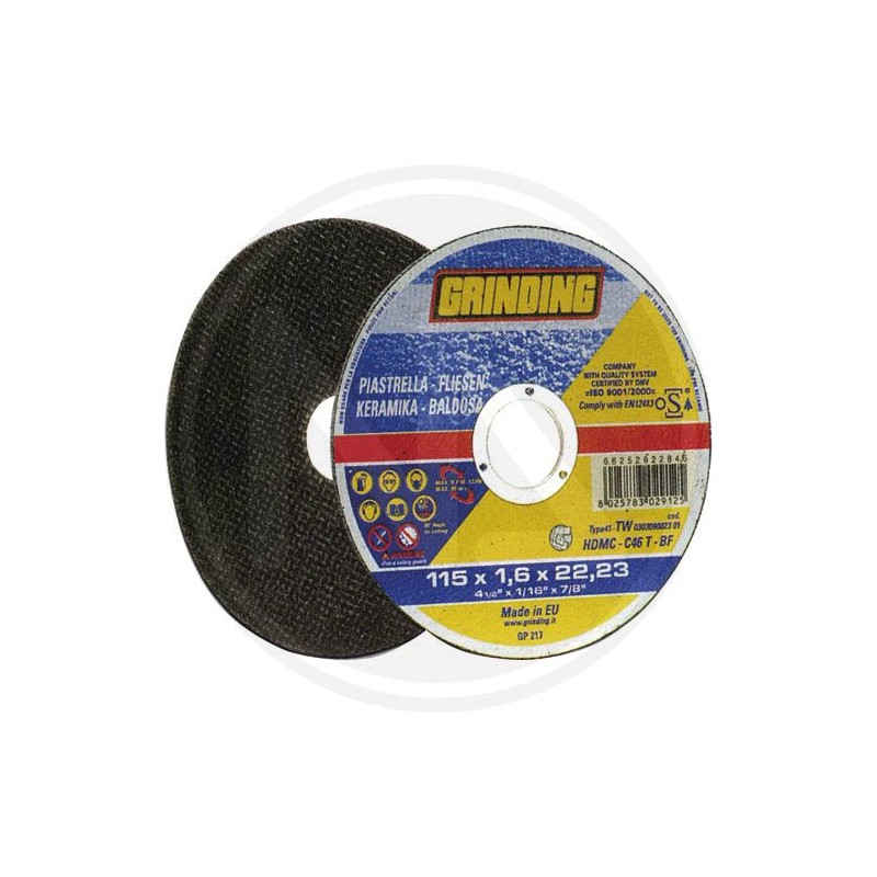 CUTTING WHEEL FOR CERAMIC "HD MC" GRINDING