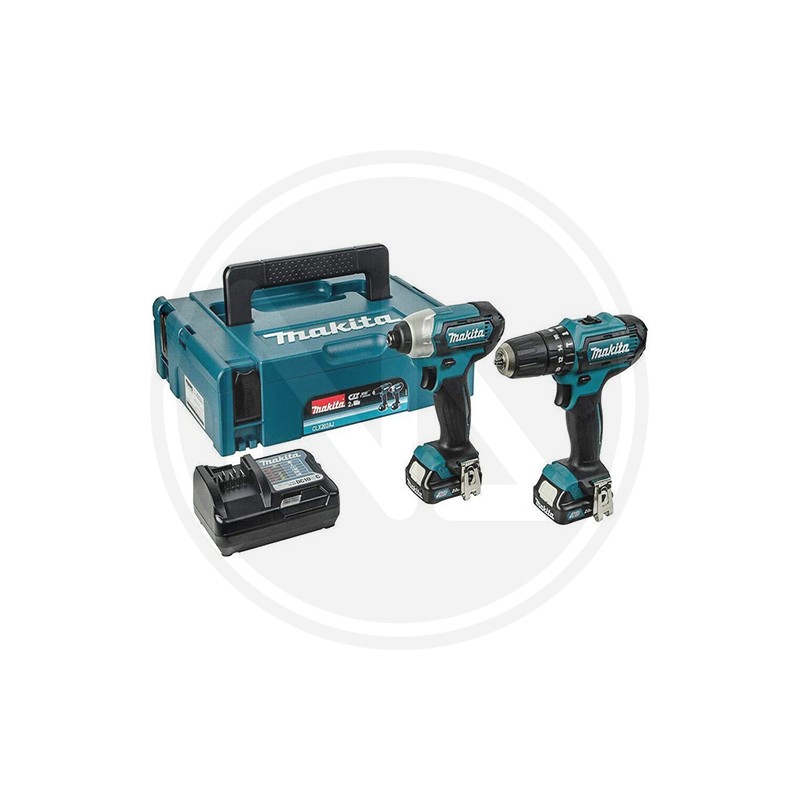 CORDLESS DRILL DRIVER WITH LITHIUM BATTERY "CLX228AJ" MAKITA
