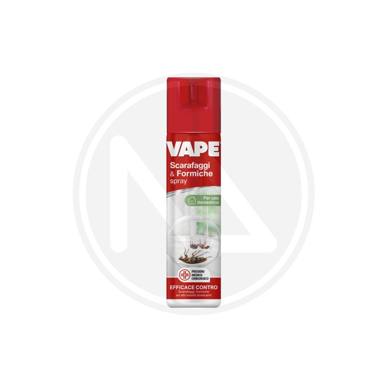 insetticida spray SCARAFAGGI E FORMICHE vape