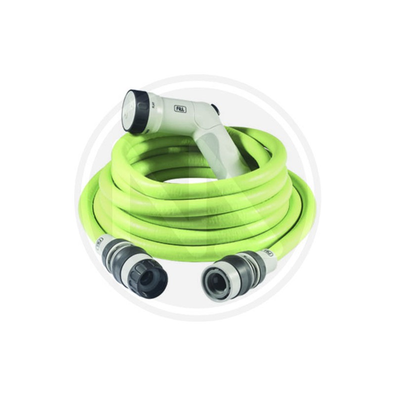 EXTENSIBLE WATER HOSE WITH "IKON LIME" NOZZLE FITT