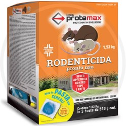 RODENTICIDE BAIT IN BLUE PASTE PROTEMAX