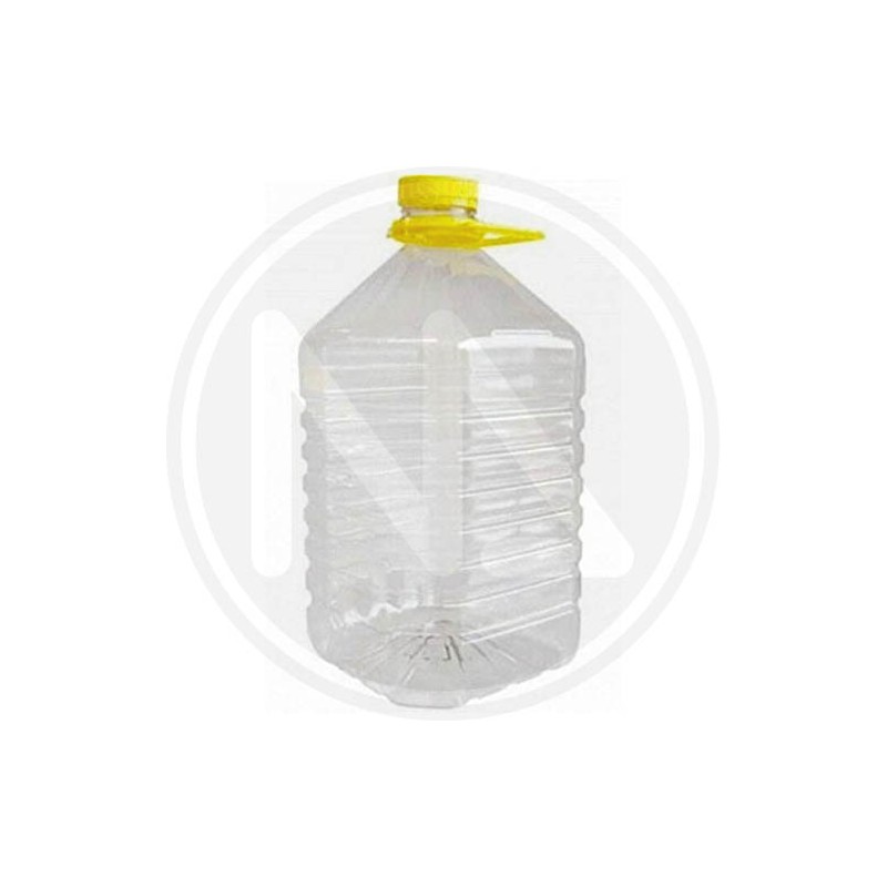 PET DEMIGIAN for WINE WITH SCREW CAP AND HANDLE