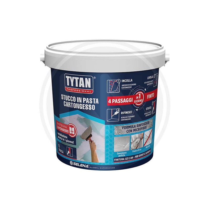 WHITE PLASTERBOARD PASTE FILLER TYTAN