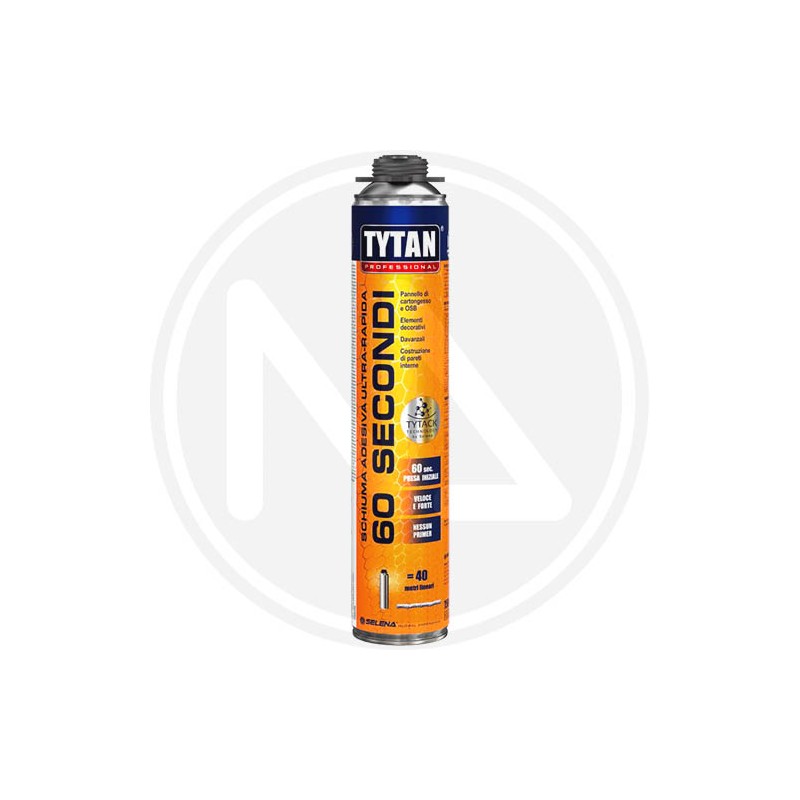 RAPID ADHESIVE FOAM FOR "60 SECONDS" GUN TYTAN