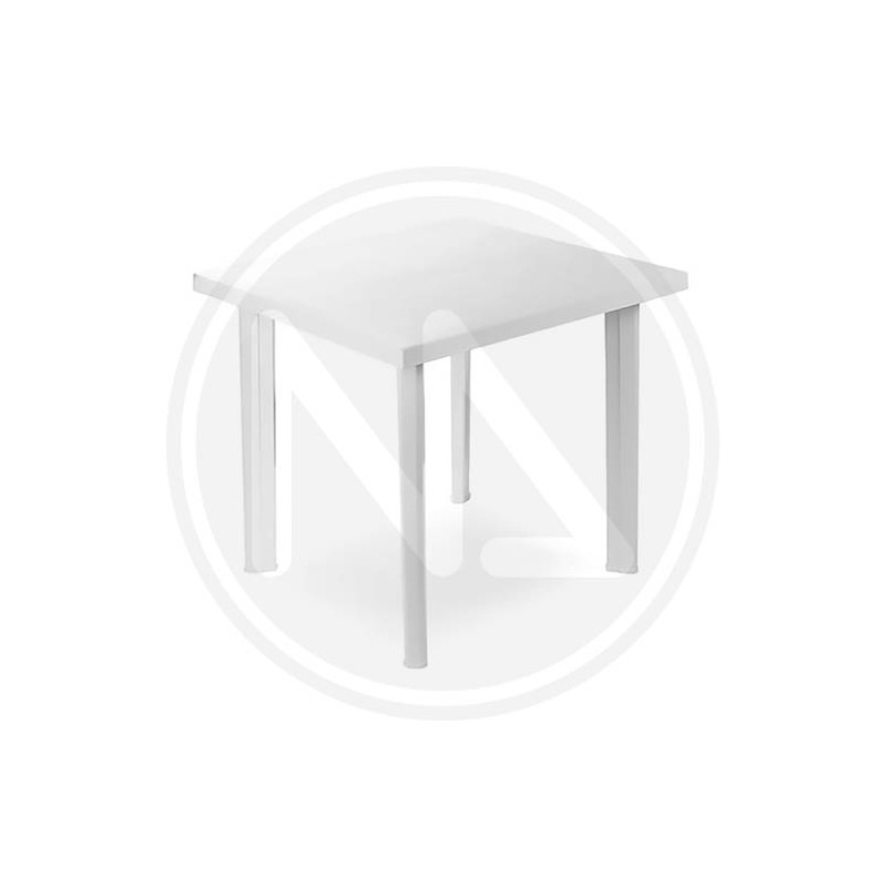 GREEN RESIN TABLE "FIOCCO BIANCO"