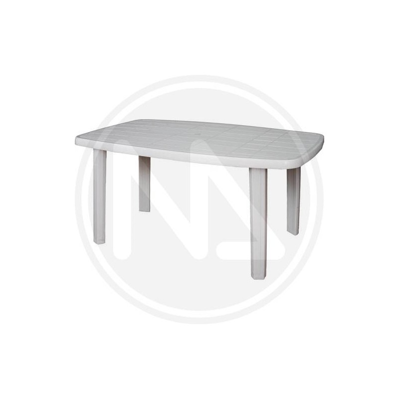 WHITE RESIN TABLE "ULISSE"