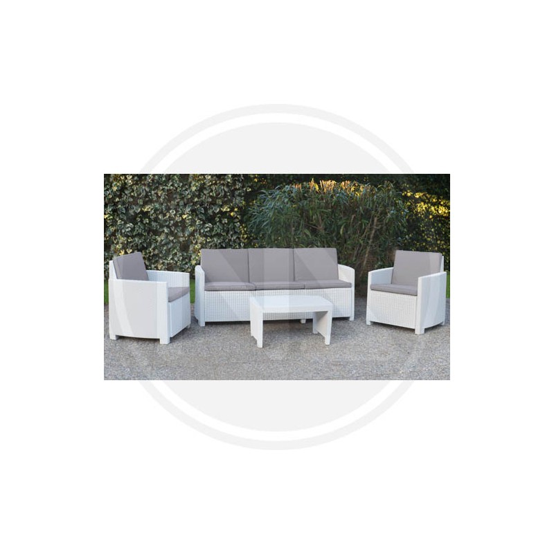 WHITE RESIN SUITE "VARANO"