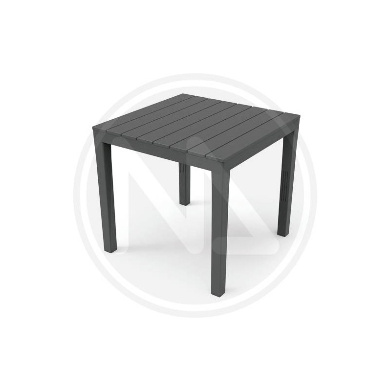 CHARCOAL RESIN TABLE "BALI"